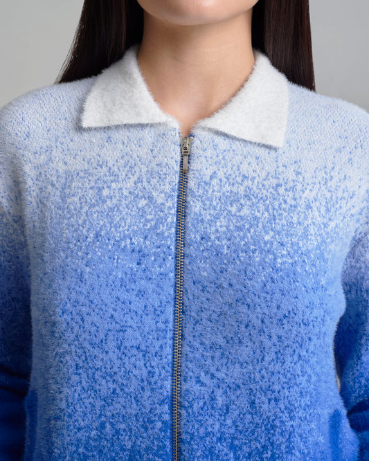 BREATH HOLD BLUE CARDI