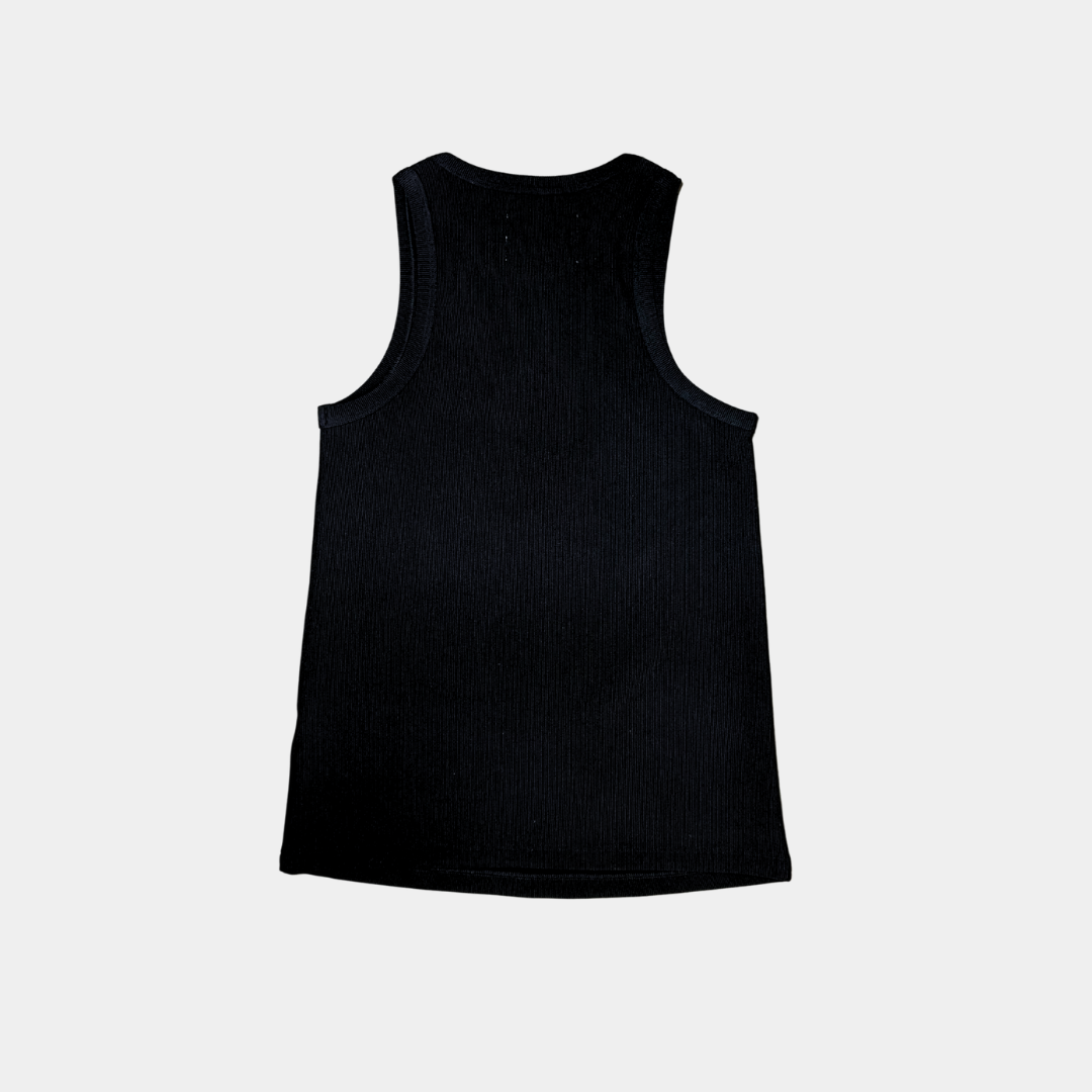 TANK TOP LEMON BLACK