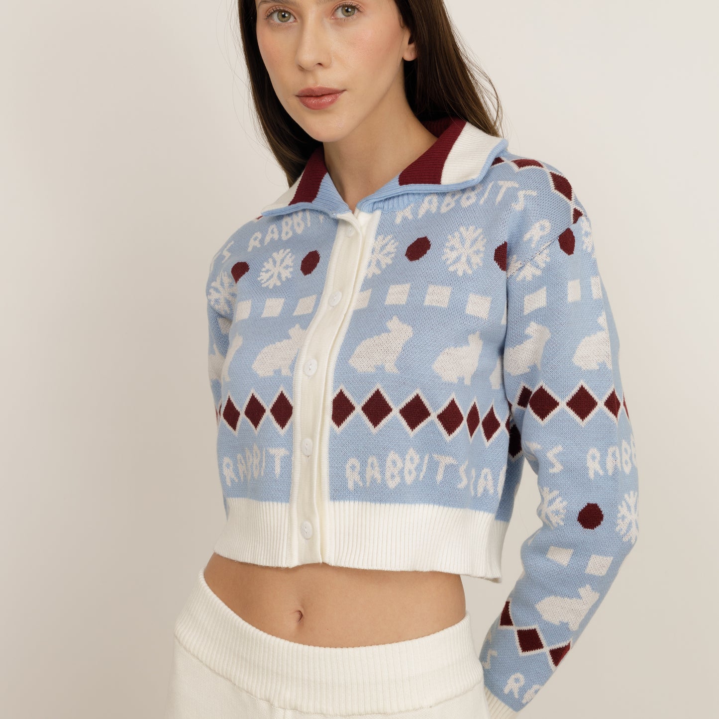 Cardigan White Christmas