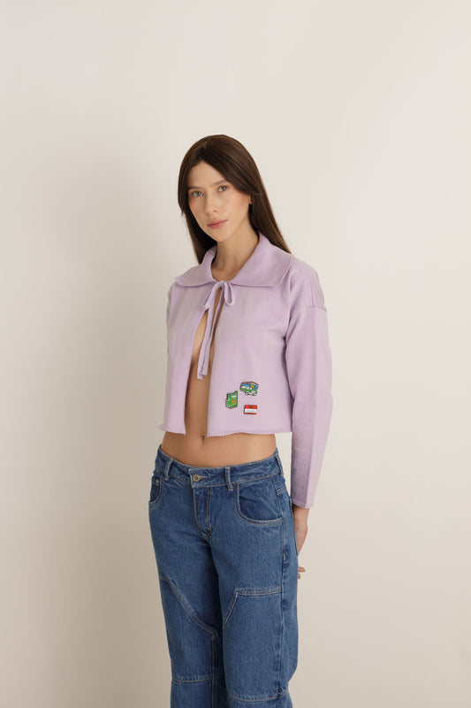 CARDIGAN LAVANDER DREAM