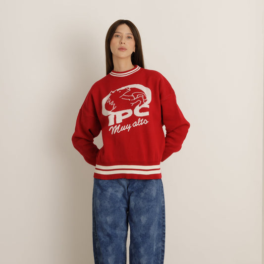 SWEATER CAMPEONES ROJO