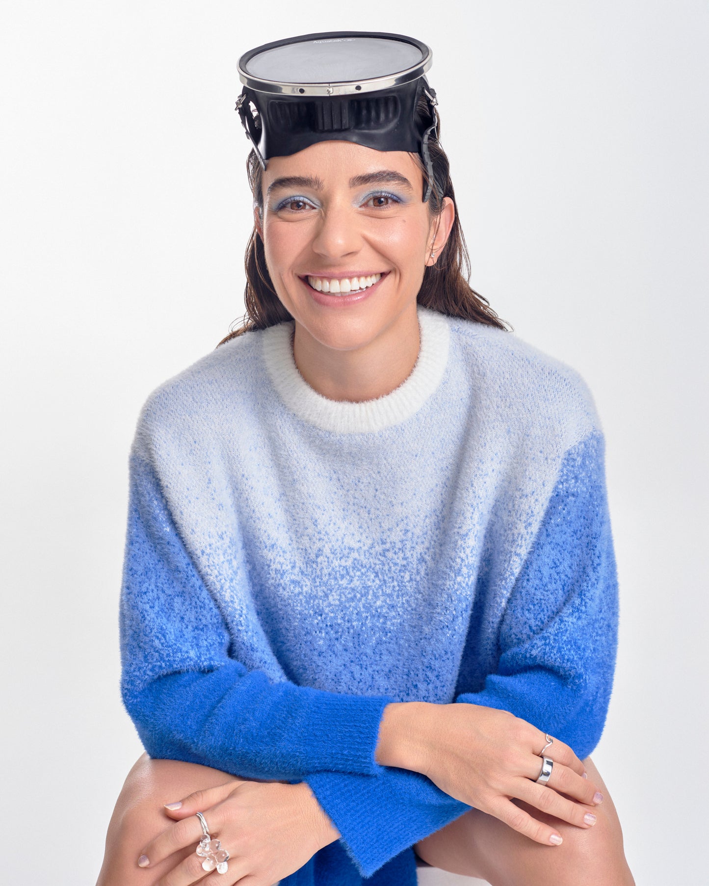 BREATH HOLD BLUE CREWNECK
