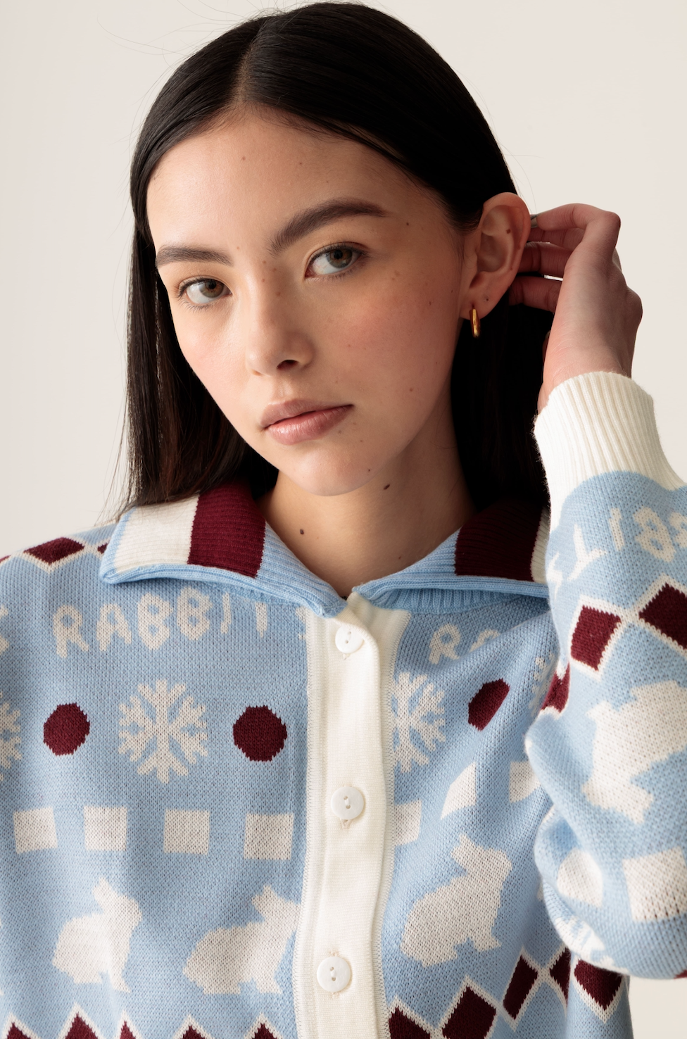 Cardigan White Christmas