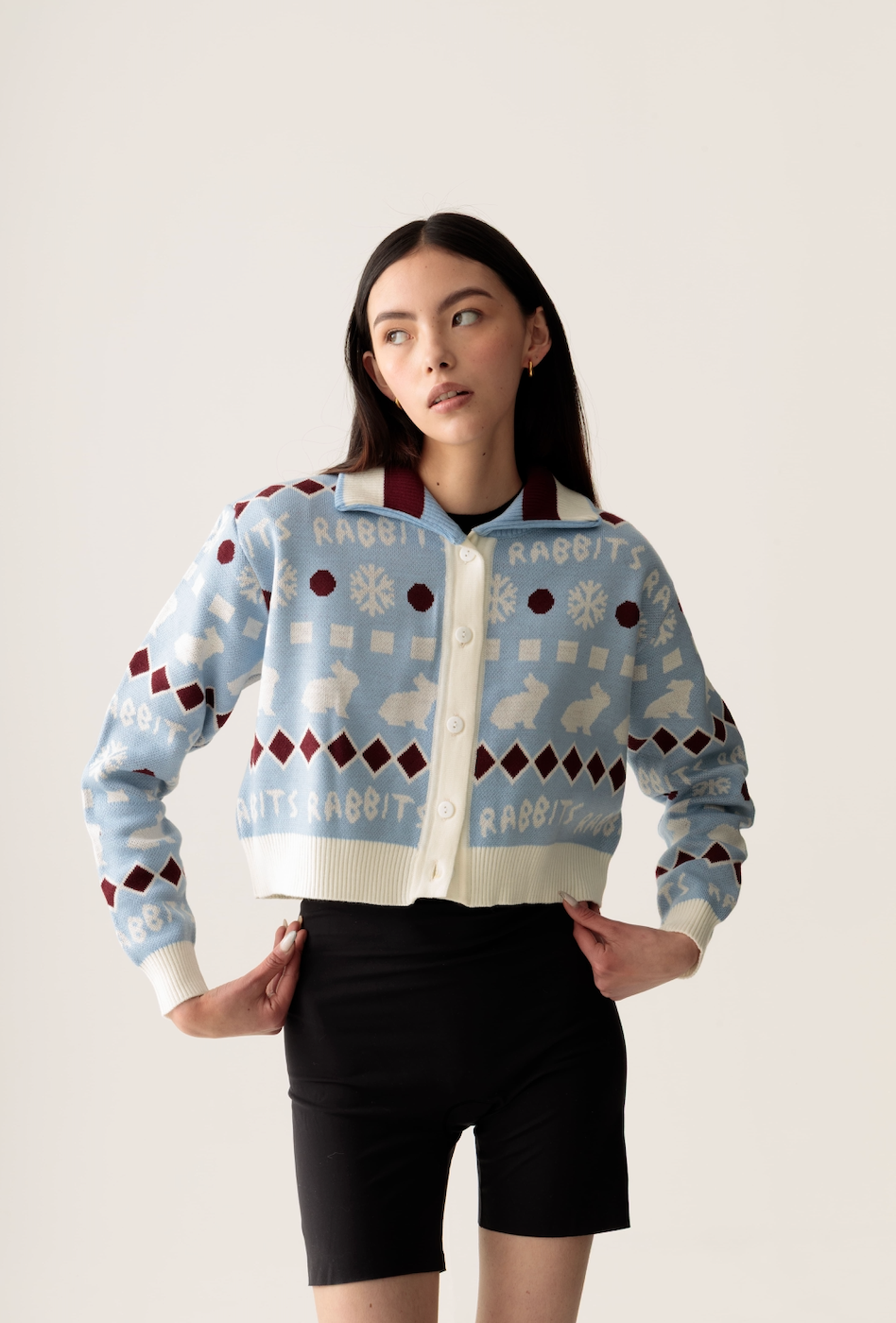 Cardigan White Christmas