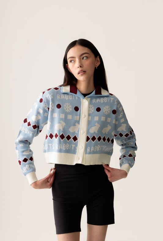 Cardigan White Christmas