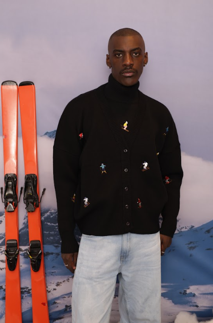 SKI PEEPZ CARDIGAN