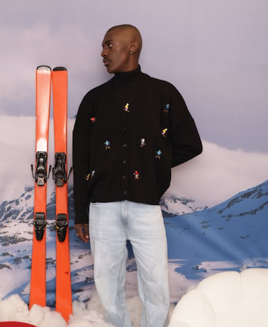 SKI PEEPZ CARDIGAN