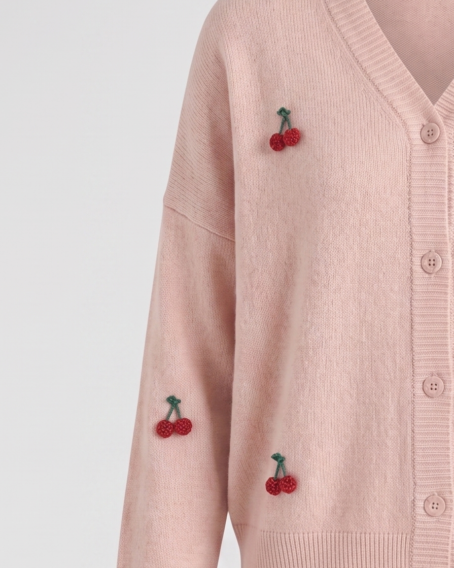 CARDIGAN PINK CHERRY