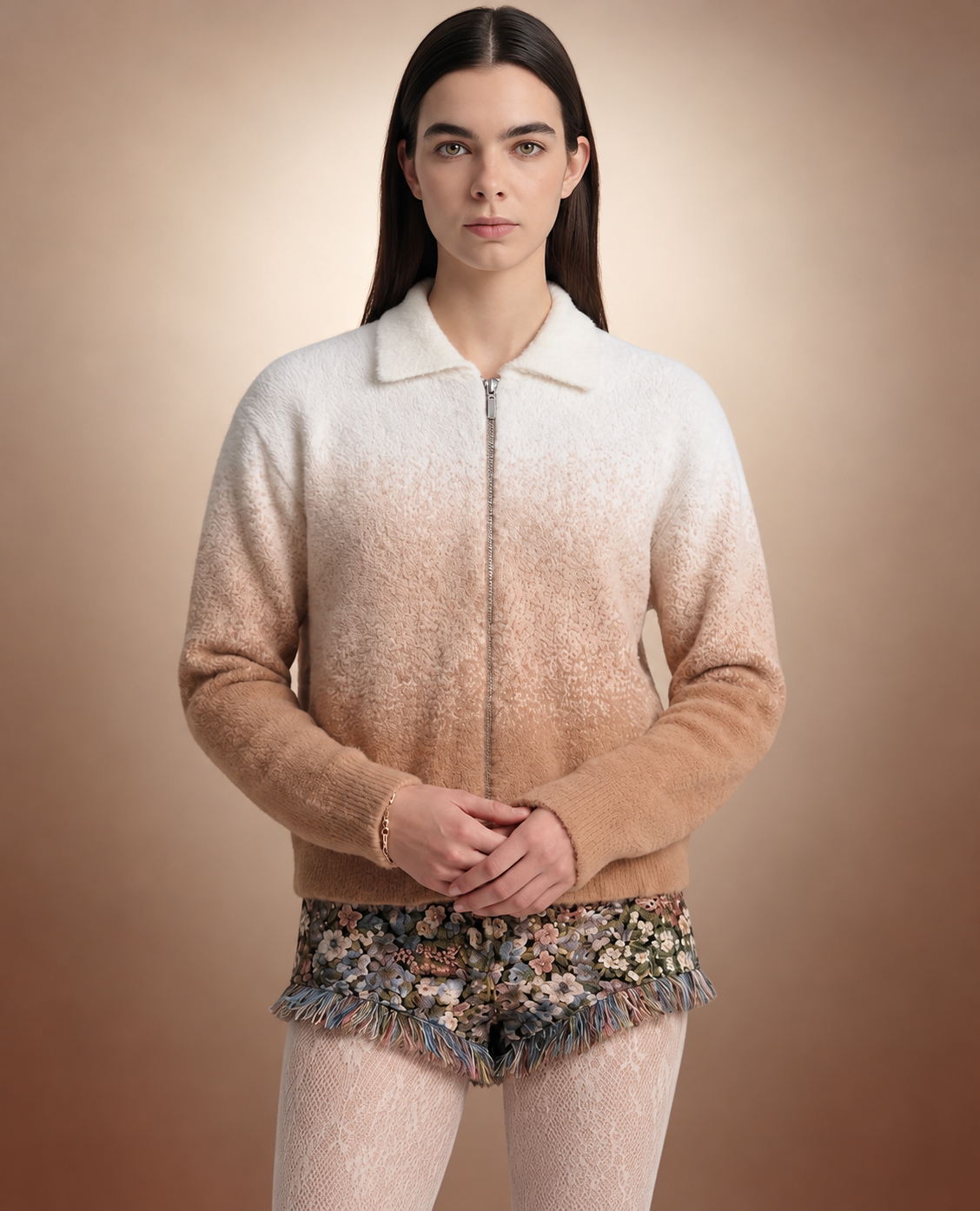 BREATH HOLD BEIGE CARDI