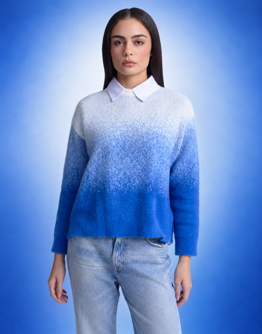 BREATH HOLD BLUE CREWNECK