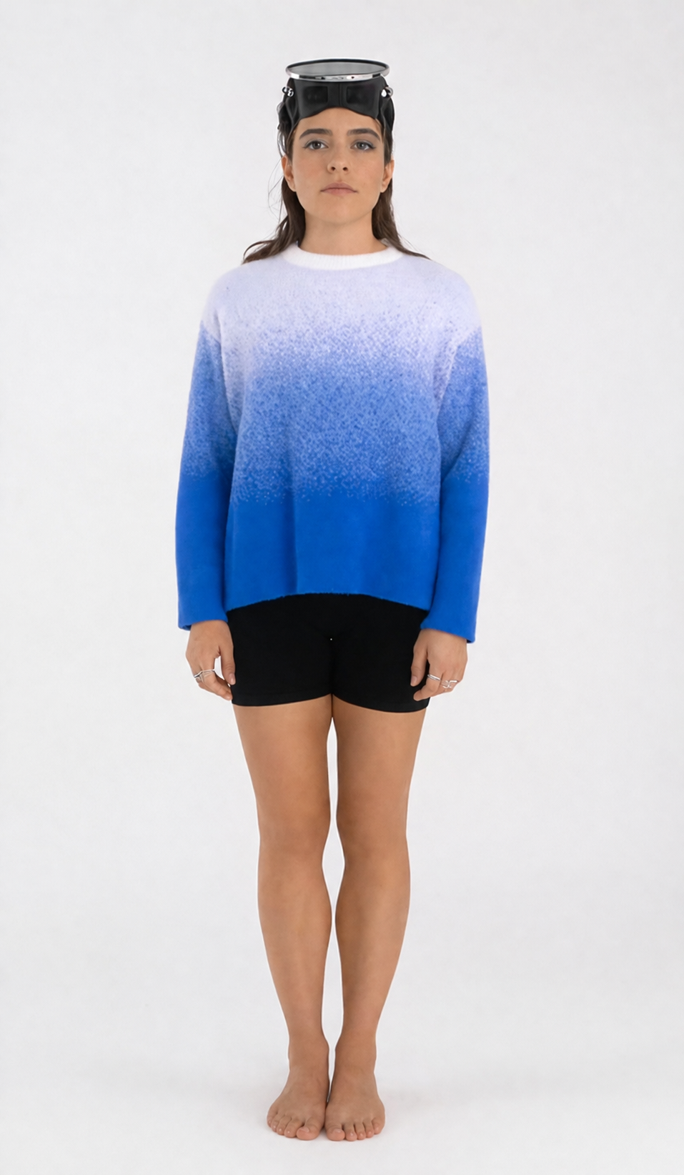 BREATH HOLD BLUE CREWNECK