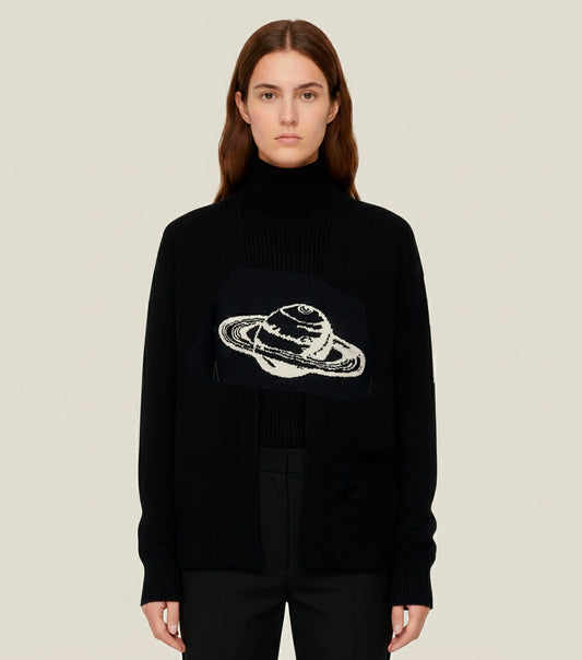TURTLENECK SATURNO NEGRO